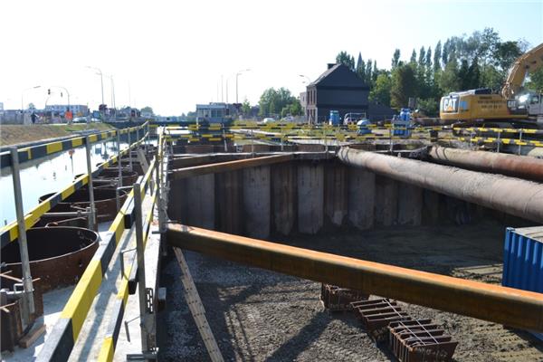 Almex - Ondertunneling Leuvense Vaart